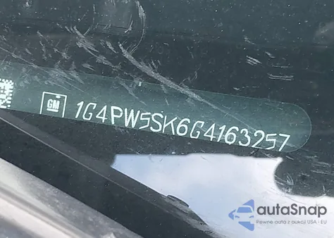 2016 Buick Verano Sport Touring Group from USA, damaged, VIN 1G4PW5SK6G4163257